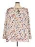 Woman Within Ivory Long Sleeve Blouse Size 30 (3X) - photo 1