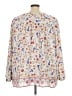 Woman Within Ivory Long Sleeve Blouse Size 30 (3X) - photo 2