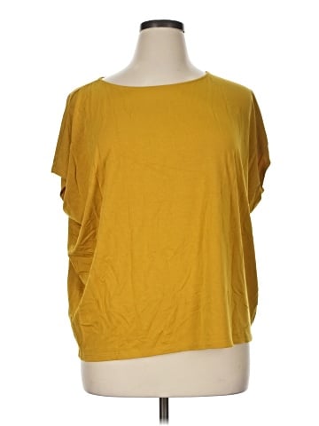 Ann Taylor Factory Short Sleeve T-Shirt (view 1)