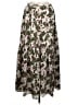 Parker 100% Polyester Tropical Brown Casual Skirt Size 28 waist (estimated) - photo 1