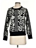 Elie Tahari Paisley Black Pullover Sweater Size 1 - photo 1