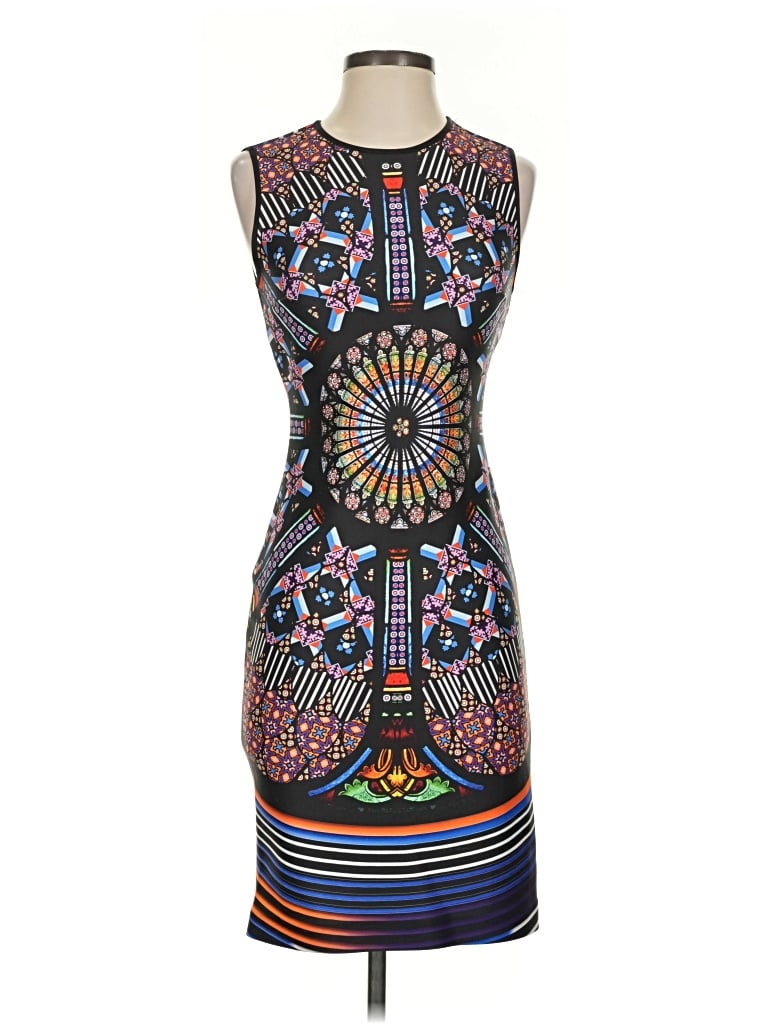 Pre-owned Clover Canyon Cocktail Dress In Black