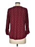 Cure Burgundy 3/4 Sleeve Blouse Size M - photo 2