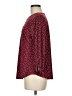 Cure Burgundy 3/4 Sleeve Blouse Size M - photo 5
