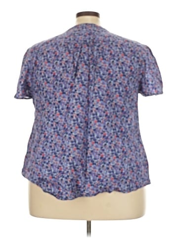 Woman Within Short Sleeve Blouse (view 2)