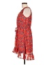 Bebop 100% Polyester Paisley Red Casual Dress Size L - photo 5