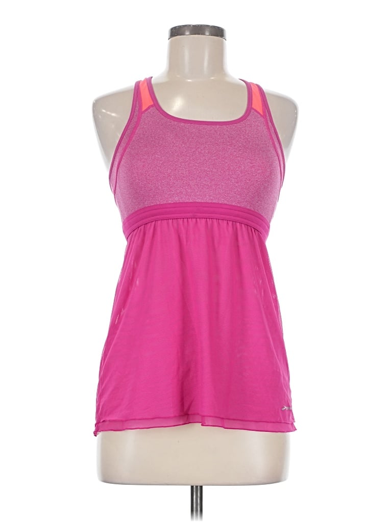 Pre-owned Brooks Active Tank Top In Pink