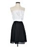 Express 100% Polyester Solid Black Cocktail Dress Size 0 - photo 1