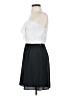 Express 100% Polyester Solid Black Cocktail Dress Size 0 - photo 5