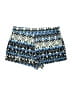 Brat Star 100% Spandex Print Blue Shorts Size L - photo 2
