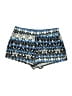 Brat Star 100% Spandex Print Blue Shorts Size L - photo 1
