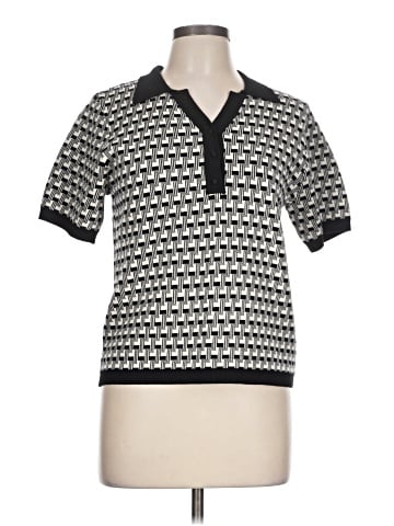 Adrianna Papell Short Sleeve Blouse (view 1)