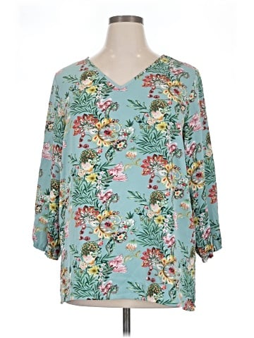 Mario Serrani 3/4 Sleeve Blouse (view 1)