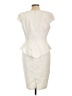 Zara Basic 100% Polyester Ivory Cocktail Dress Size L - photo 2