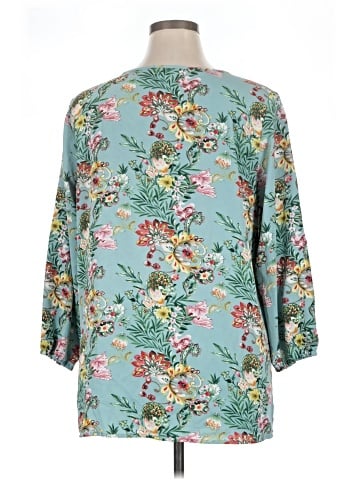 Mario Serrani 3/4 Sleeve Blouse (view 2)