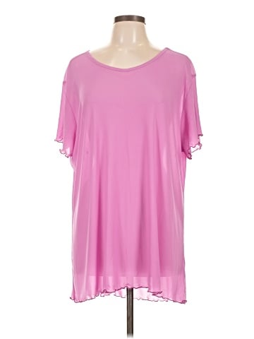 Logo Layers Short Sleeve Blouse (view 1)