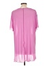 Logo Layers Pink Short Sleeve Blouse Size L - photo 2