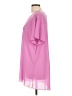 Logo Layers Pink Short Sleeve Blouse Size L - photo 5