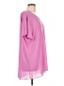 Logo Layers Pink Short Sleeve Blouse Size L - photo 4
