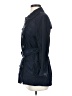 Burberry Brit 100% Polyester Blue Trenchcoat Size 4 - photo 5