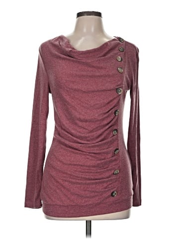 Allegra K Long Sleeve Top (view 1)