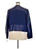 Hal Rubenstein 100% Leather Blue Blazer Size 3X - photo 2