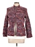 Dana Buchman Tweed Purple Red Jacket Size 12 - photo 1