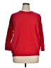 Lafayette 148 New York 100% Wool Red Wool Pullover Sweater Size XL - photo 1