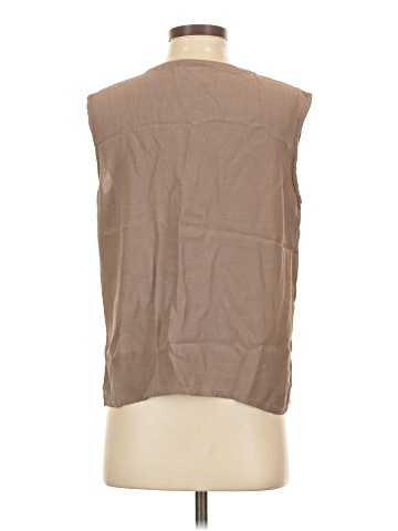 Eileen Fisher Sleeveless Button-Down Shirt (view 2)