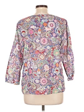 Talbots 3/4 Sleeve Blouse (view 2)