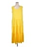White Mark Yellow Casual Dress Size XL (estimated) - photo 1