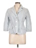 Talbots 100% Cotton Stripes Blue Blazer Size 10 - photo 1