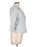 Talbots 100% Cotton Stripes Blue Blazer Size 10 - photo 4