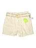 Sam Edelman Stripes Ivory Khaki Shorts Size 32 waist - photo 1