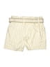 Sam Edelman Stripes Ivory Khaki Shorts Size 32 waist - photo 2