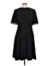 Eliza J Solid Black Casual Dress Size 12 - photo 2