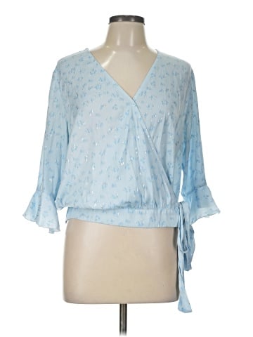 LC Lauren Conrad 3/4 Sleeve Blouse (view 1)