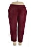 Lands' End Plaid Red Casual Pants Size 2X - photo 1
