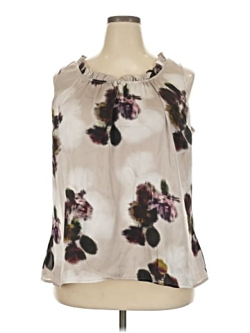 a.n.a. A New Approach Sleeveless Blouse (view 1)