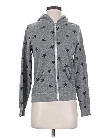 ALTERNATIVE Zip Up Hoodie (view 1)