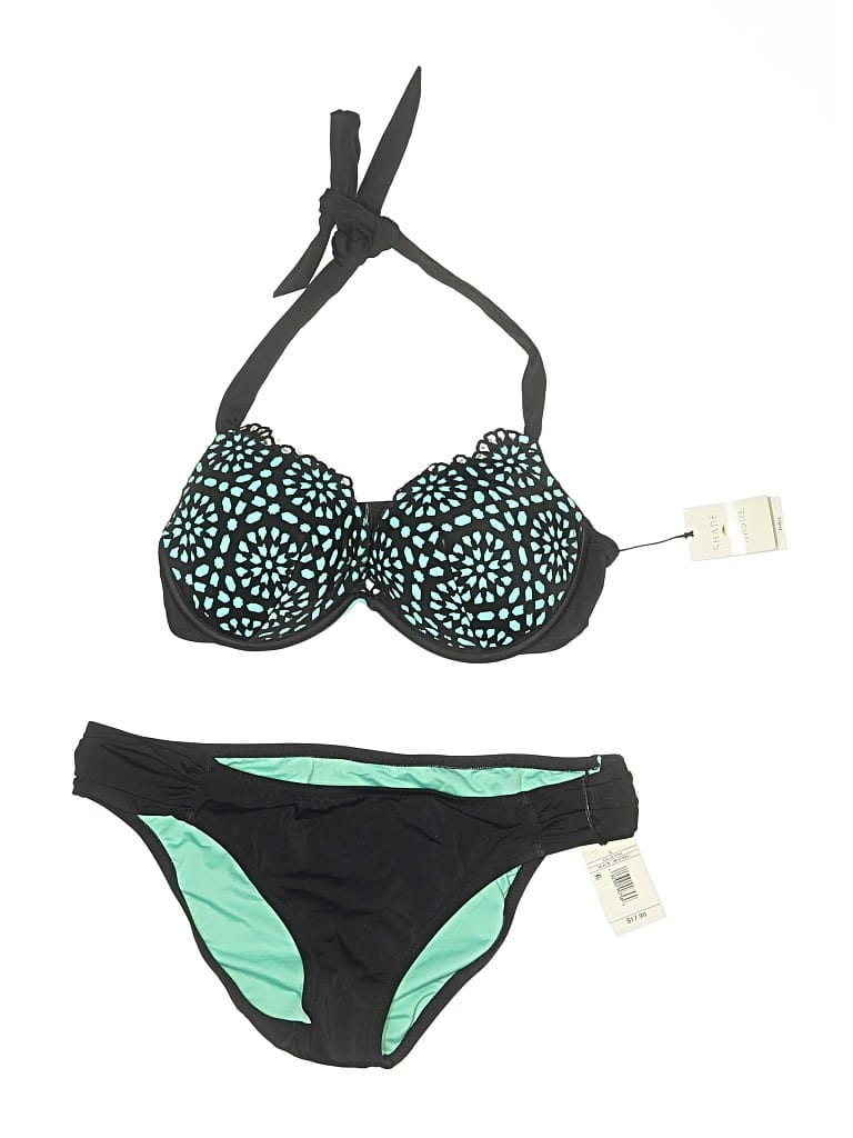 Pre-owned Shade & Shore Two Piece Swimsuit In Teal