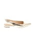 Ninety Metallic Ivory Flats Size 8 - photo 1