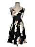 Soprano Floral Black Cocktail Dress Size S - photo 1
