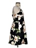 Soprano Floral Black Cocktail Dress Size S - photo 4