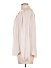 Jennifer Lopez 100% Polyester Ivory Long Sleeve Blouse Size L - photo 5