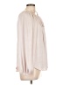 Jennifer Lopez 100% Polyester Ivory Long Sleeve Blouse Size L - photo 4