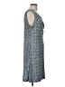 Dana Buchman Paisley Blue Casual Dress Size L - photo 4