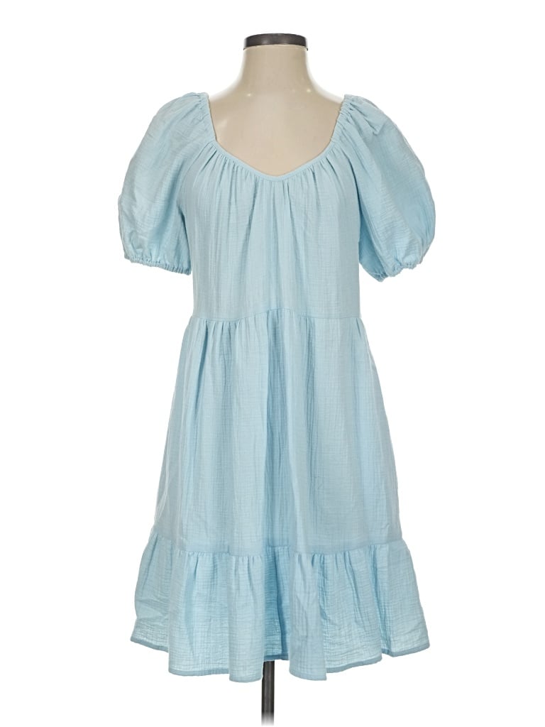 Pre-owned Universal Thread Casual Dress In Blue