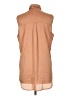 American Apparel 100% Polyester Tan Sleeveless Blouse Size Med - Lg - photo 2