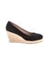 J.Crew Black Wedges Size 9 - photo 1